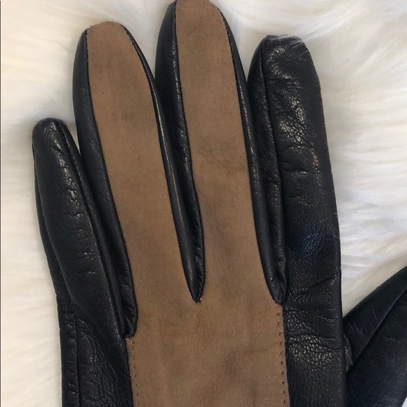 Gucci leather & suede gloves - Picture 6 of 8
